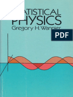 Gregory H. Wannier - Statistical Physics-Dover Publ. (1987) PDF