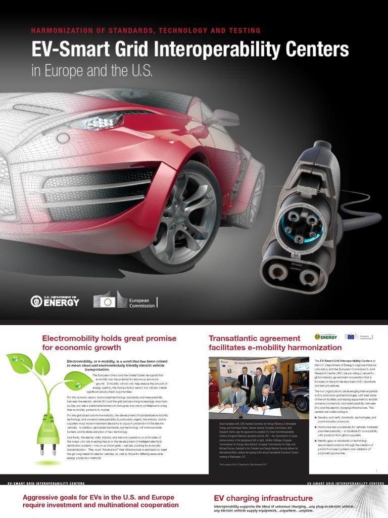 EVSmart Grid Interoperability Centers PDF Electric Vehicle