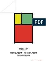 Mobile IP Home Agent - Foreign Agent Mobile Node