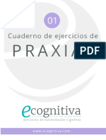 01 Praxias Ejercicios Estimulacion Cognitiva Ecognitivacom PDF