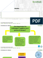 Diapositivas de Estrategias Cognitivas de Lectura