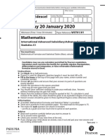 17b IAL S1 January 2020 PDF