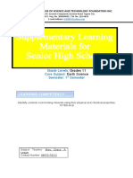 Supplementary Learning Materials For Senior High School