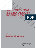 Robert M Gagne - Instructional Technology - Foundations-Routledge - (2013) PDF