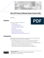 Cisco PIX Firewall Release Notes Version 6.3 (5) : August 2005