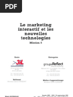Download sept2010 - Memoire - Marketing Interactif et les nouvelles technologies by MarieGoursolas SN48056379 doc pdf