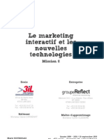sept2010 - Memoire - Marketing Interactif et les nouvelles technologies