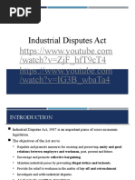 Industrial Disputes Act: /Watch?V ZJF - Hft9Ct4 /Watch?V Ig3B - Wbata4