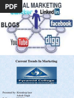 Current Trends in Marketing