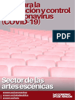 Guia Coronavirus - Prevencion Sector Artes Escénicas - 20200625
