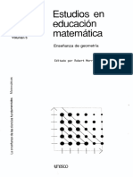 Estudios en Educación Matemática: Enseñanza de Geometría