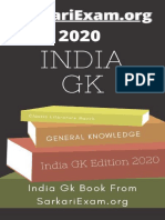 General Knowledge: India GK Edition 2020, by (SarkariExam - Org)