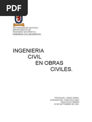 Ingenieria Civil En Obras Civiles2 Ingeniero Civil Ingenieria