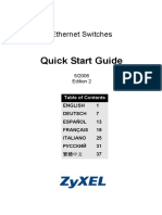 Quick Start Guide: Ethernet Switches