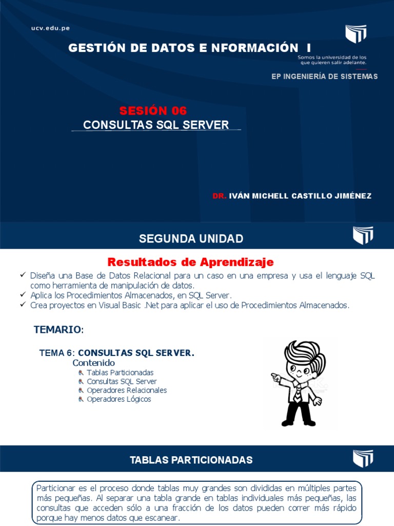 Operadores Lógicos en Consultas SQL | PDF | SQL | Servidor SQL de Microsoft