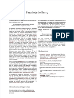 (PDF) Paradoja de Berry