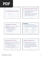 Ch.2 The Simple Regression Model