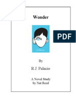 Wonder Novel Study Preview PDF