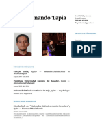 Luis Tapia - Curriculum Vitae PDF