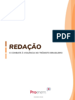 TEMA 2 - COMBATE A VIOLÊNCIA NO TRÂNSITO BRASILEIRO