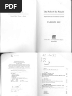 Download Umberto Eco - The Role of the Reader by Pahomy4 SN48058153 doc pdf