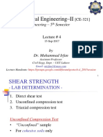 Geotechnical Engineering-Ii: BSC Civil Engineering - 5 Semester