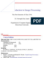 168 442 Introduction To Image Processing