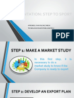 Presentation: Step To Sport: Aprendiz: Ivan Vilchez Mejia Tecnologo en Gestion Logistica