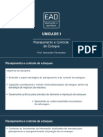 Slides de Aula Logística - Unidade I PDF