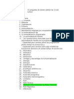 32 Preguntas para 2° Control Talleres