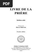 Livre de La Priere PDF