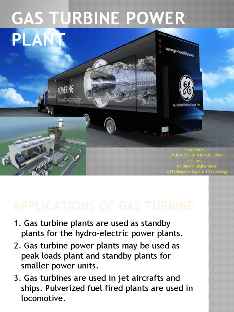 Overview of Gas Turbine Power Plants | PDF | Turbine | Gas Turbine
