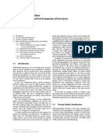 Basin Classification and Depositional Environments (Overview)