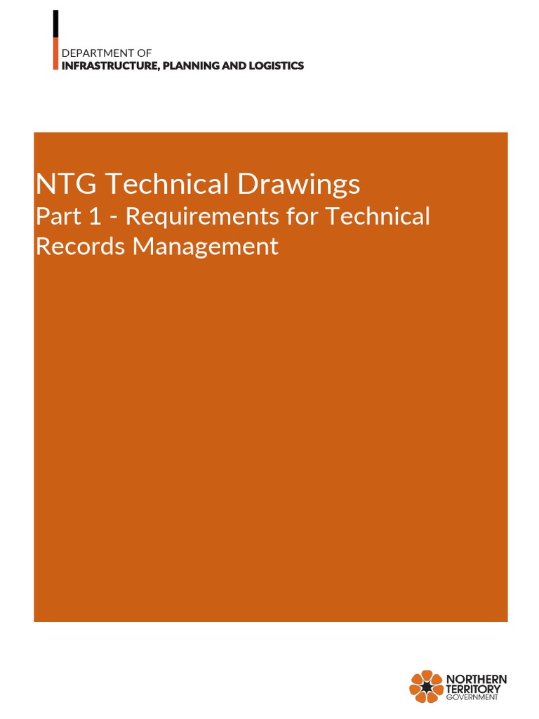 NTG Technical Drawings Part 1 Requirements For Technical Records