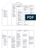 Nursing Care Plan