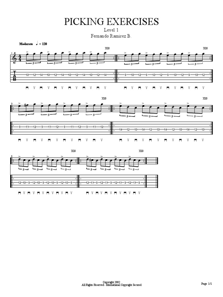 Picking Exercises | PDF