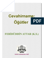 Cevahirname FERİDÜDDİN ATTAR