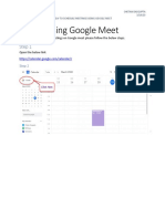 How To Create Google Meetings PDF