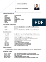 CV For DKSH Supervisor