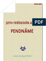 Pendname Feri̇düddi̇n Attar