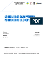 CONTABILIDAD AGROPECUARIA- DE COOPERATIVAS