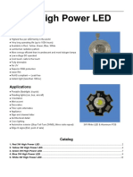 3W High Power LED PDF