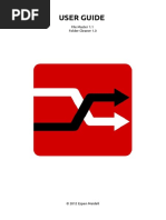 User Guide: File Master 1 .1 Folder Cleaner 1 .0