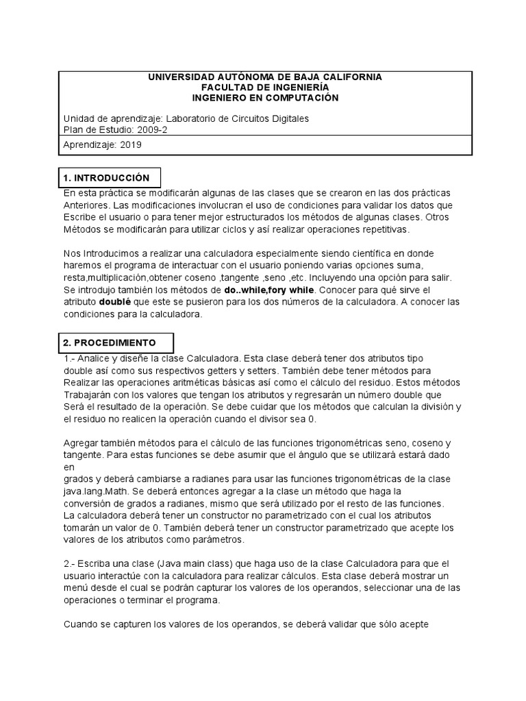 Calculadora Científica en Java | PDF | Calculadora | Java (lenguaje de ...