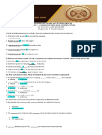 Beginning of Class Activities (Boca) English 7 - Conjunctions and Connectives