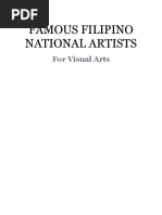 Filipino National Artists For Visual Arts