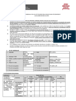 Formato Modificado de Informe de Actividades Del Mes