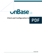 Client Installer - Onbase 18 Module Reference Guide