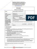 Resume Form LI PDF