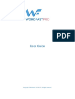 Wordfast 5.0.0 User Guide